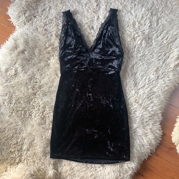 Free People Velvet Viper Bodycon Dress - Picture 6 of 9